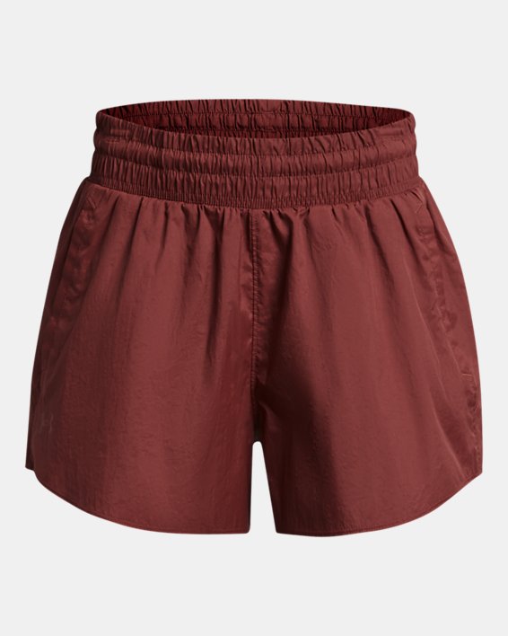 Women's UA Vanish 3" Crinkle Shorts in Red image number 4